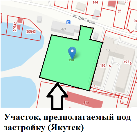 Ситуационный план (Якутск)