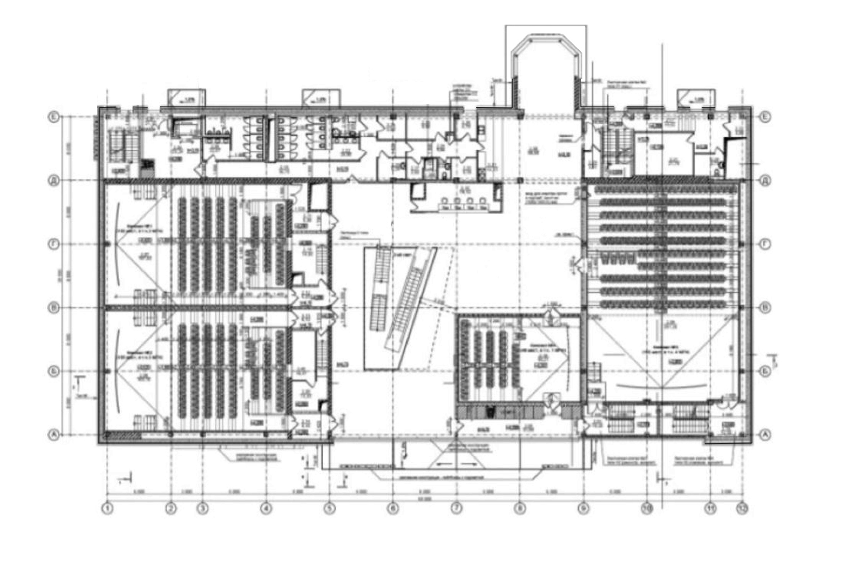 План второго этажа ТРЦ «Место встречи Саяны»