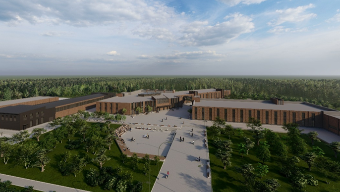 Общий вид на территорию, по адресу: Курганская область, г. Катайск, ул. Северная, д. 28