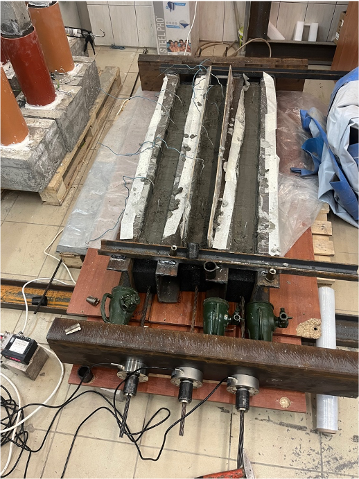  Изготовление железобетонных балок-образцов