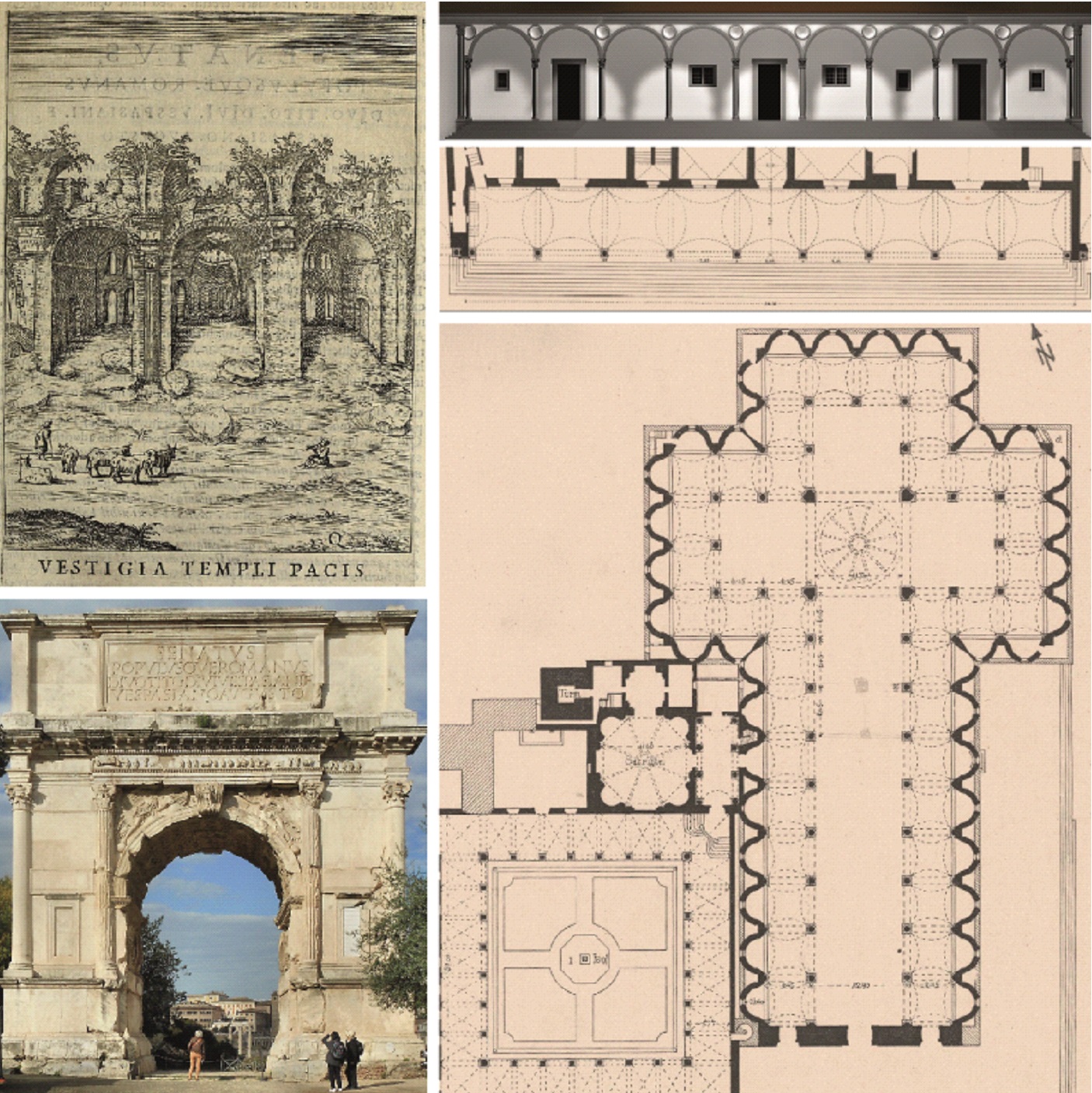 Архитектурные образы творчества Ф. Брунеллески: Воспитательный дом и церковь Санто Спирито