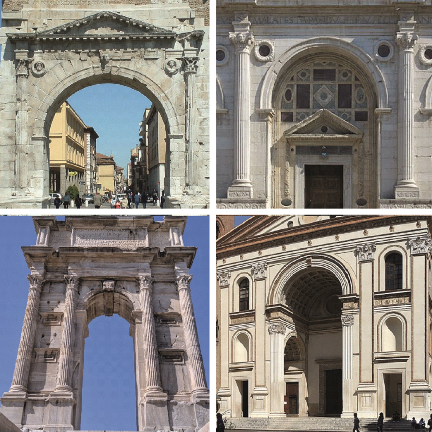 Архитектурные образы творчества Л.Б. Альберти: Темпио Малатестиано и церкви Санто Андреа