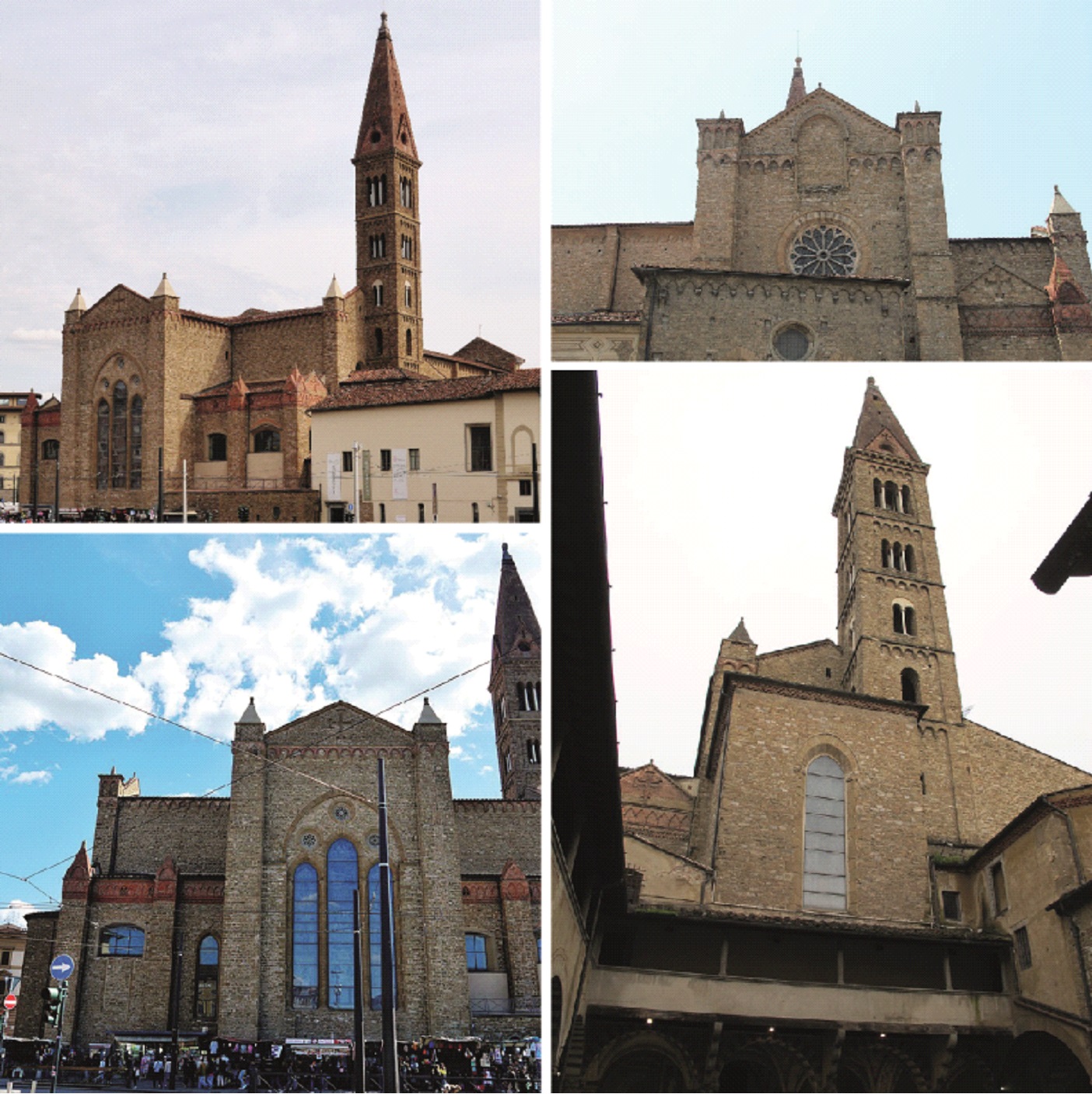 Архитектурные образы «modo moderno»: северный и восточный фасады флорентийской церкви Санта Мария Новелла