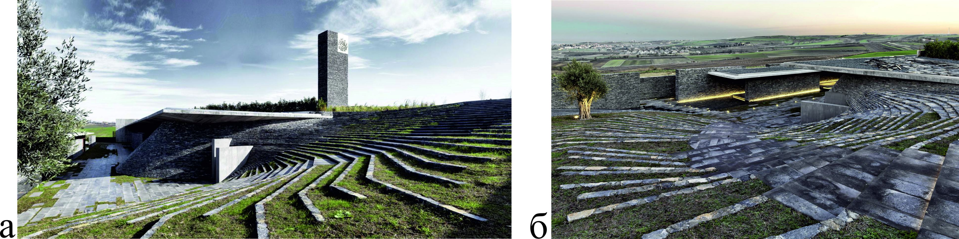 Мечеть Санджаклар в Стамбуле, Турция, 2012 г.:а – фасад, б – вид сверху