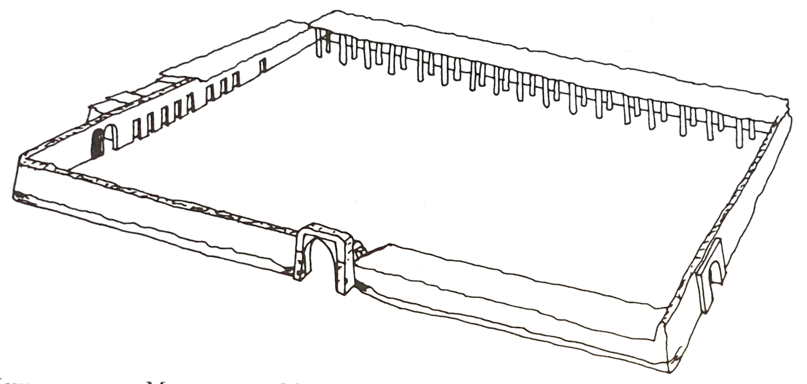 Дом и мечеть пророка Мухаммеда в Медине, 620-гг. 