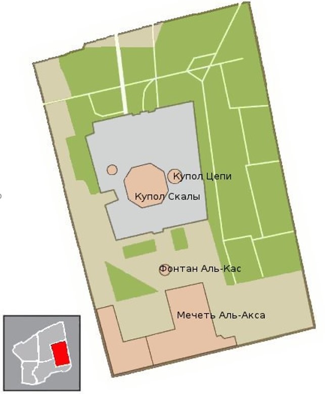 Постройки на Храмовой горе, Иерусалим