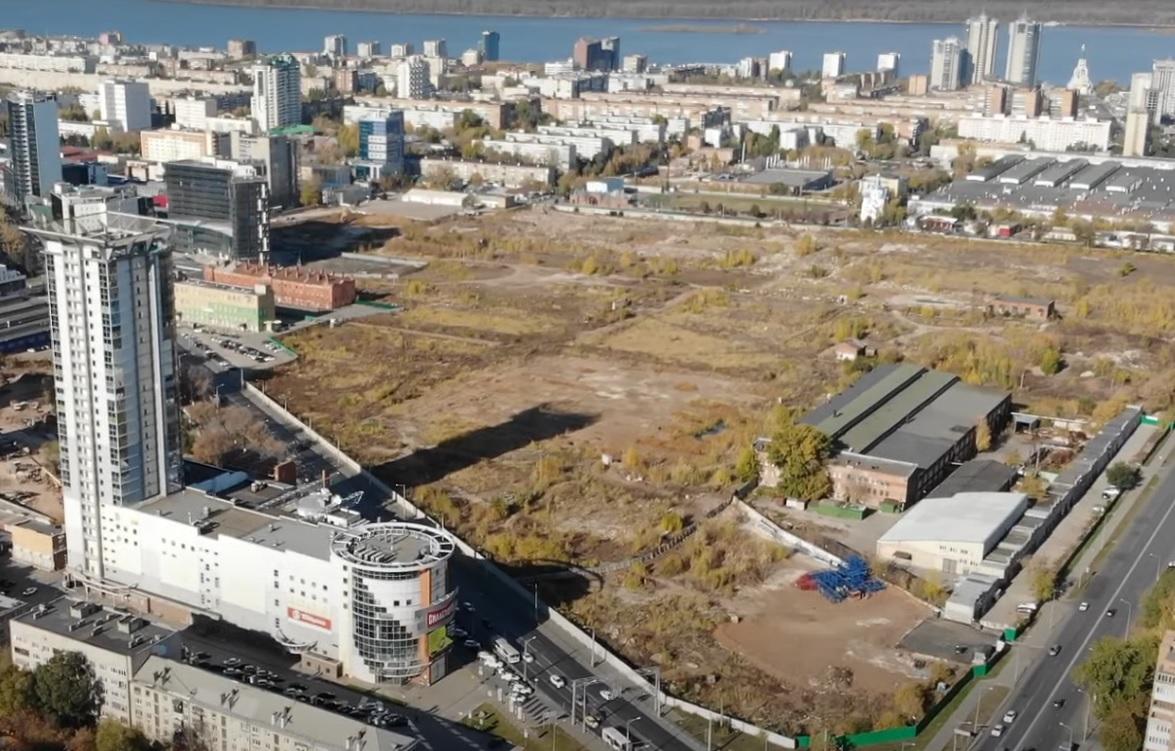 Территория бывшего ГПЗ–4 в г. Самаре. Современное состояние